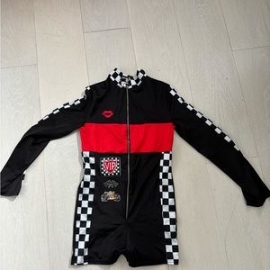 worn once racecsr driver halloween costume